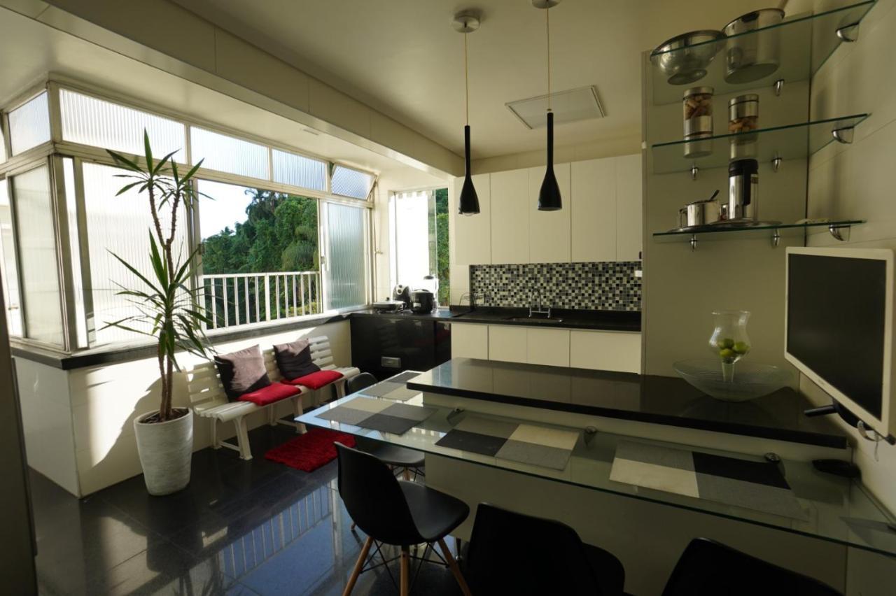 Apartamento Pe Na Areia São Vicente Buitenkant foto