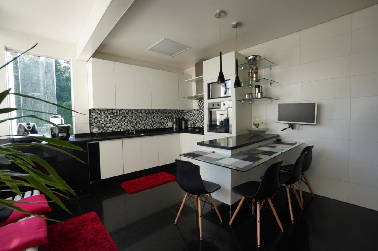 Apartamento Pe Na Areia São Vicente Buitenkant foto