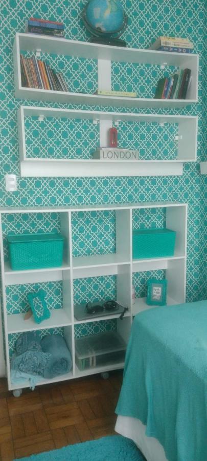Apartamento Pe Na Areia São Vicente Buitenkant foto